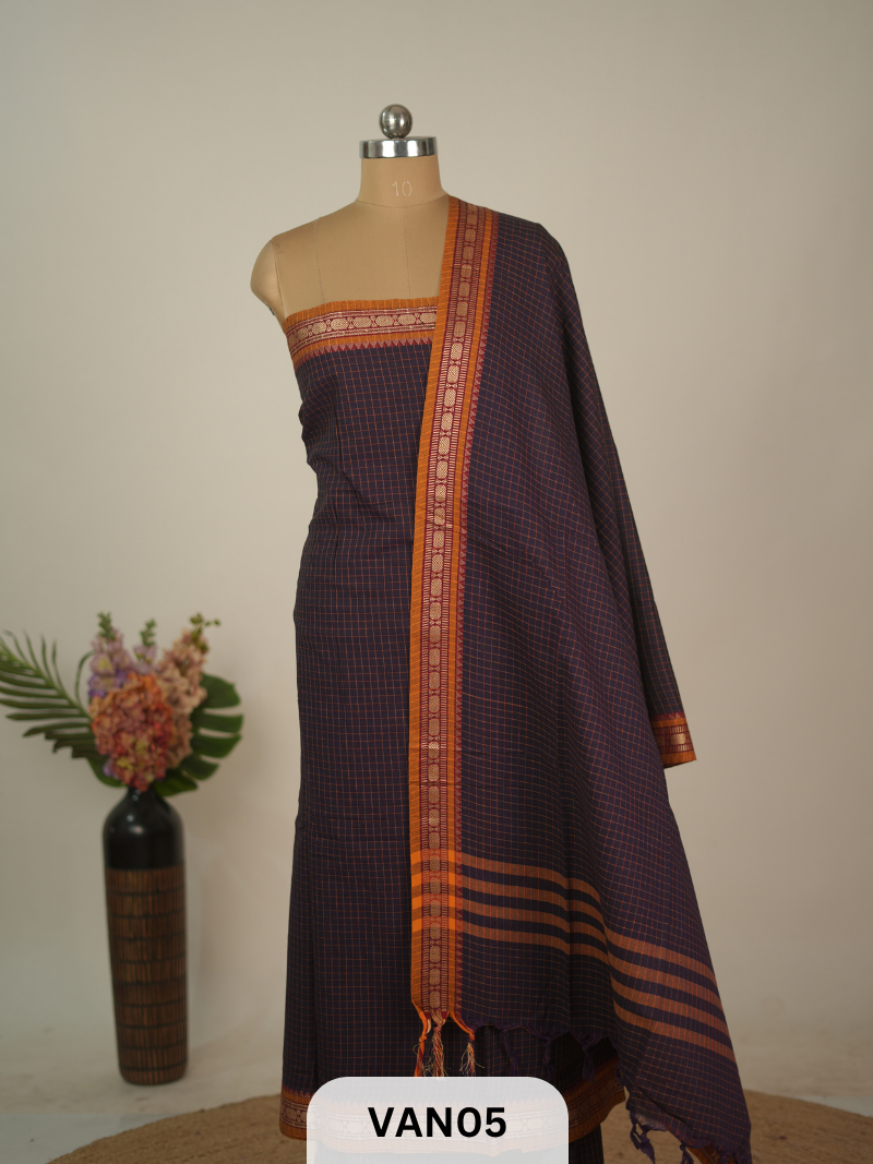 NARAYANPET MERCERISED SOFT COTTON SALWAR SUIT