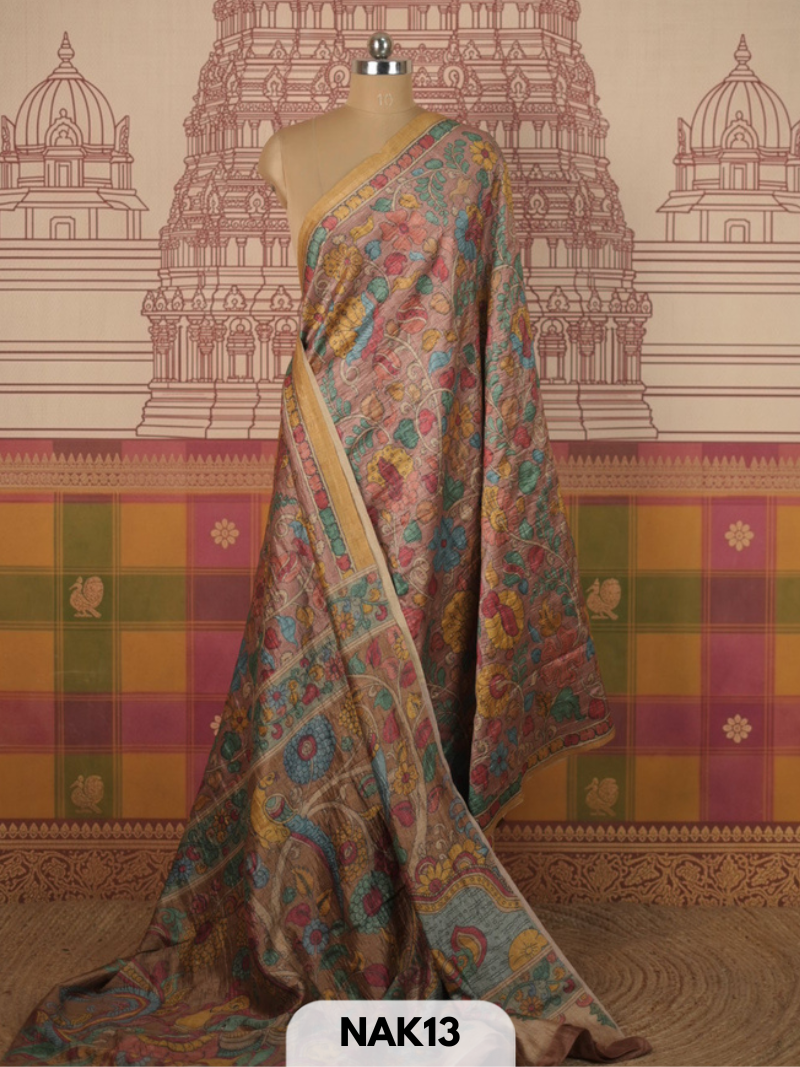 SEMI PENKALAMKARI SAREE
