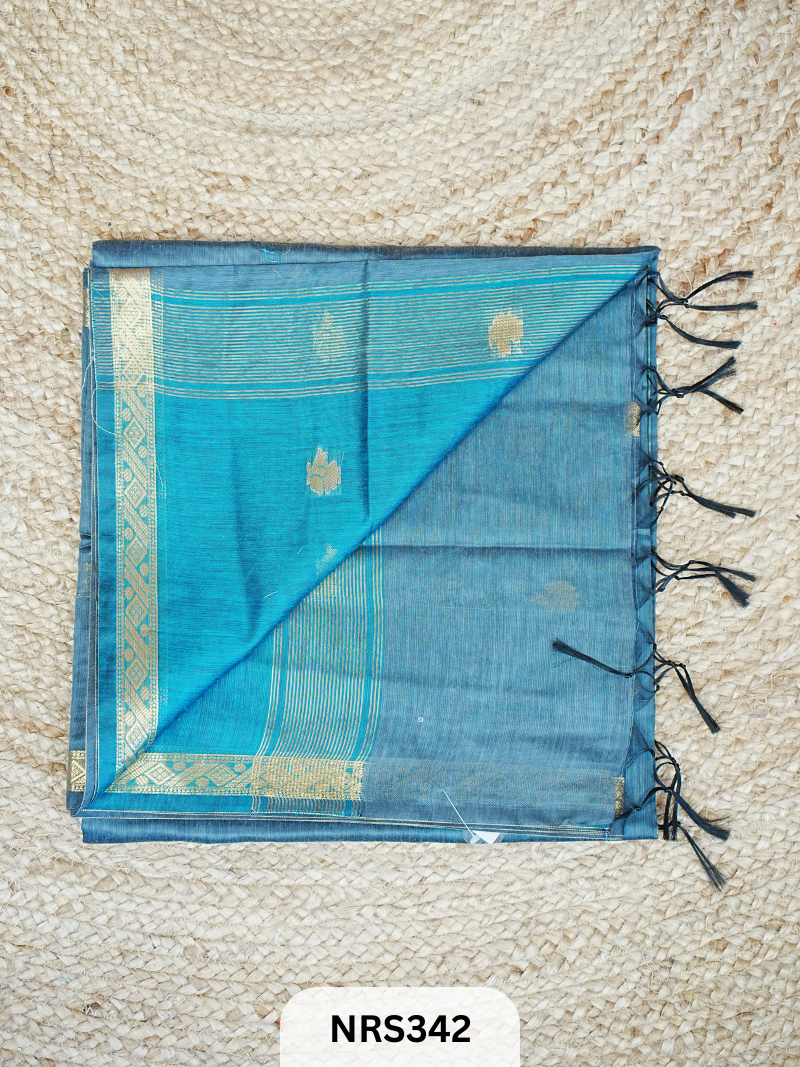 CHANDERI INSPIRED MAHESWARI SAREE