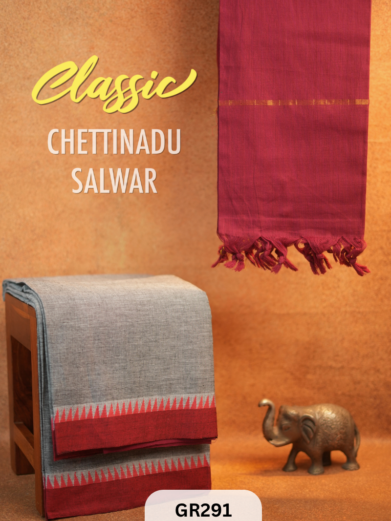 Chettinad Cotton Salwar Suit