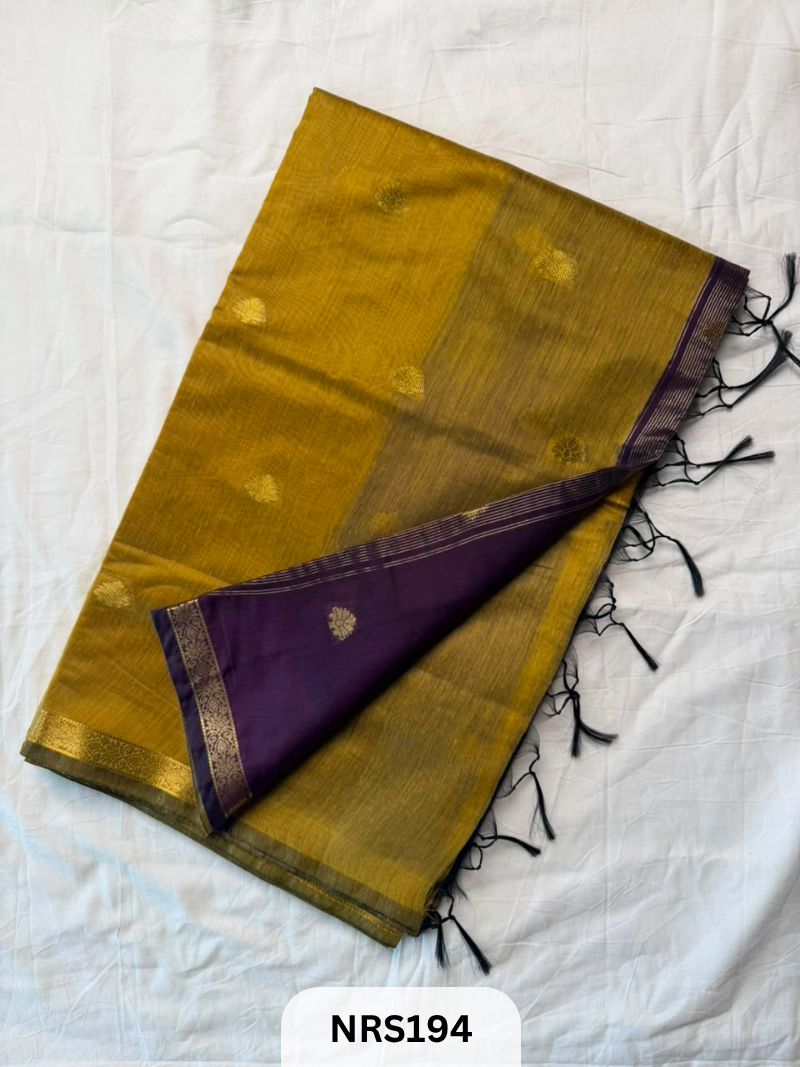 CHANDERI INSPIRED MAHESWARI SAREE