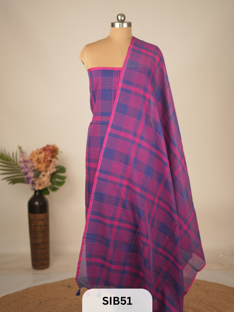 MADRAS CHECKS INSPIRED SALWAR SUIT