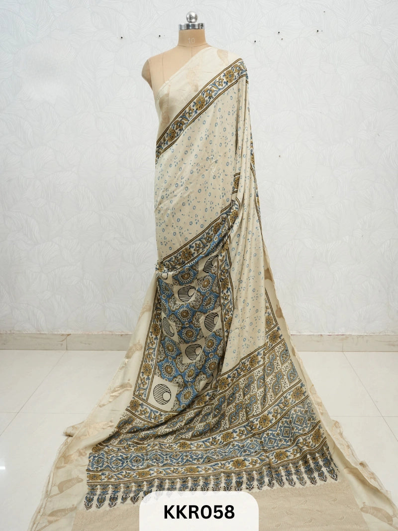 DOLA SILK - AJRAKH HANDBLOCK PRINT