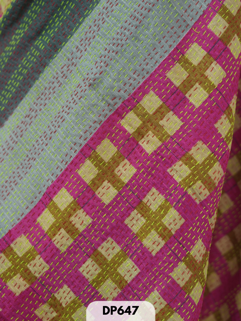 PATCH WORK DUPATTA - 2 MTR LENGTH AND 37 PANNA