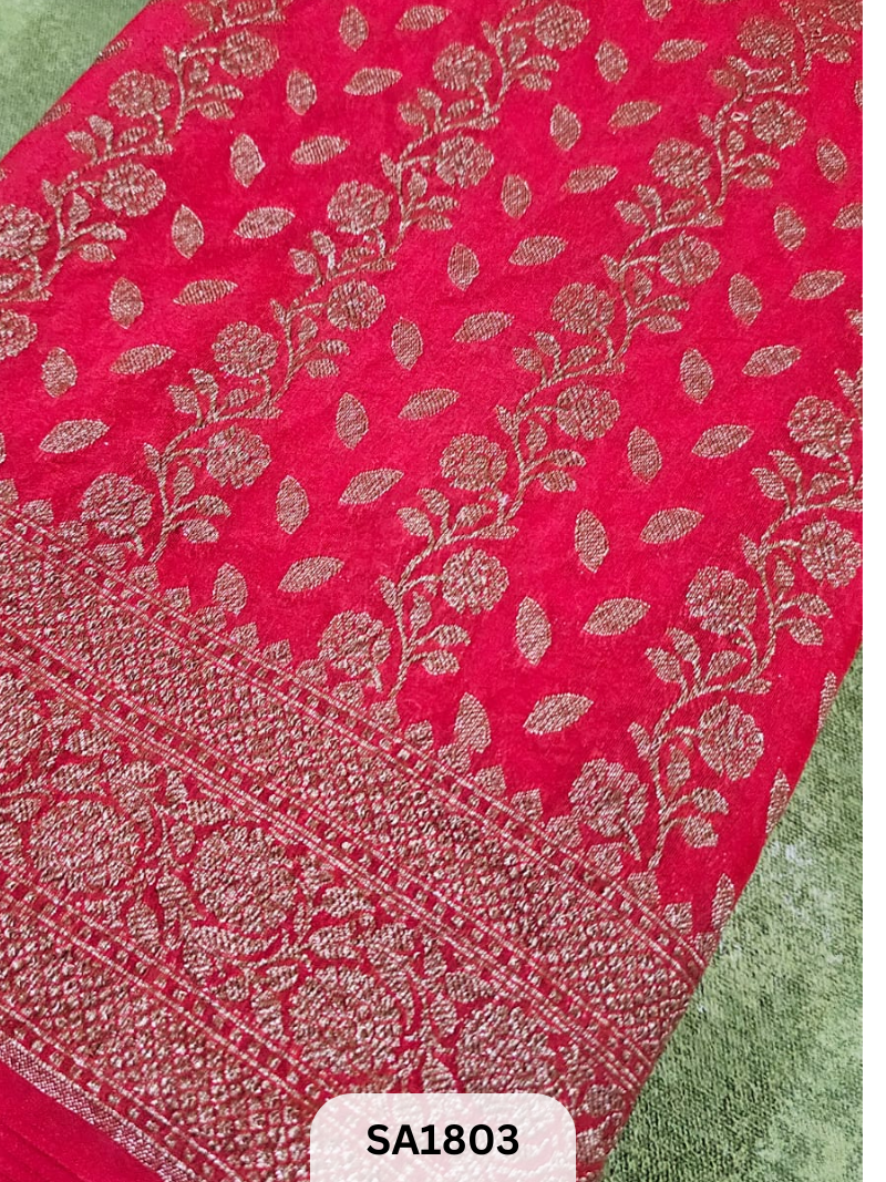 Banarasi Khadi Chanderi Malmal