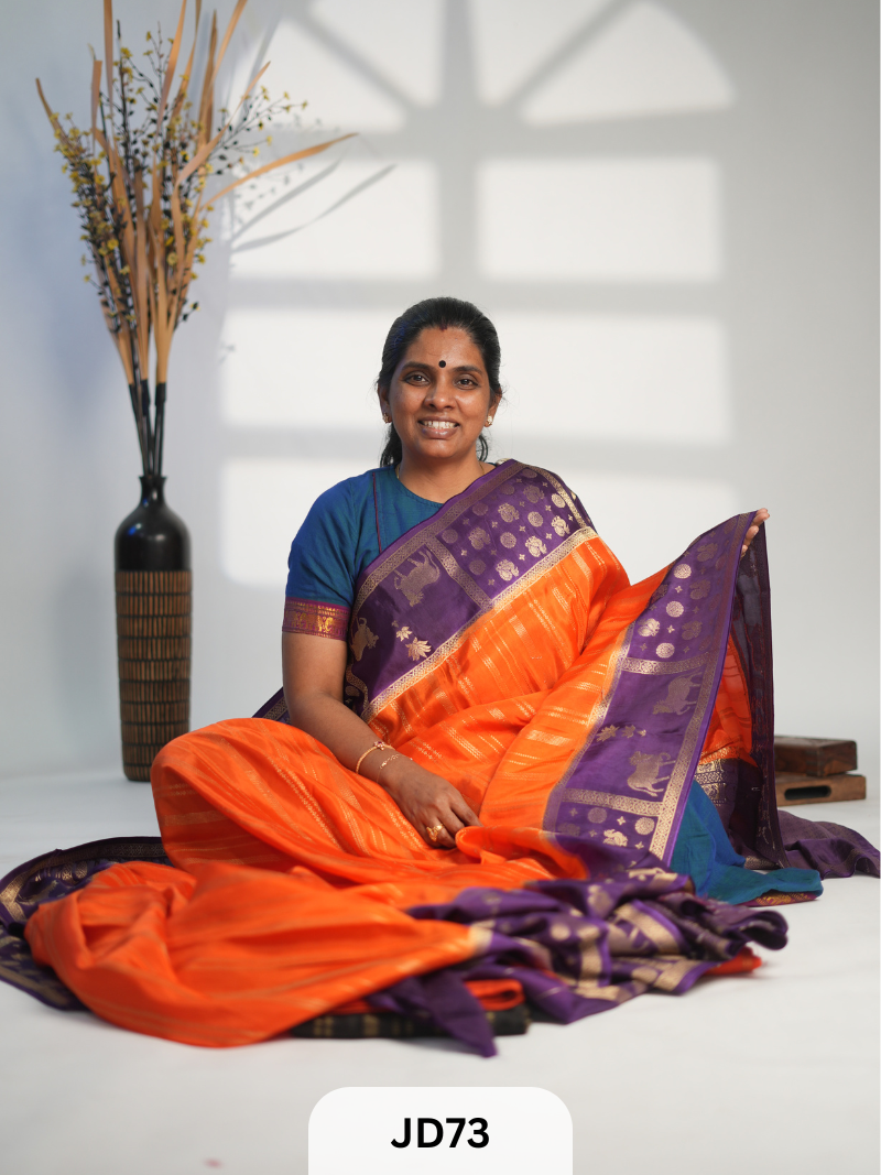 BINNY CREPE SILK SAREE