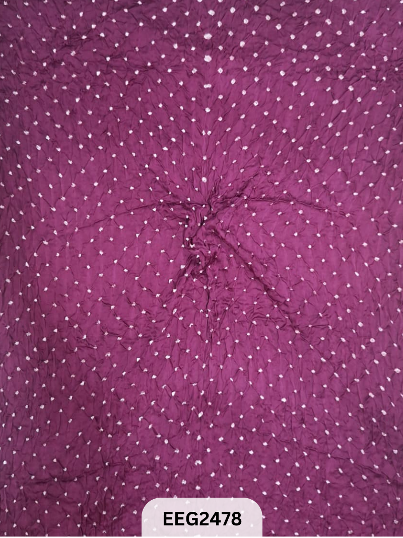 PLAIN MODAL BANDHEJ RUNNING FABRIC-1 MTR