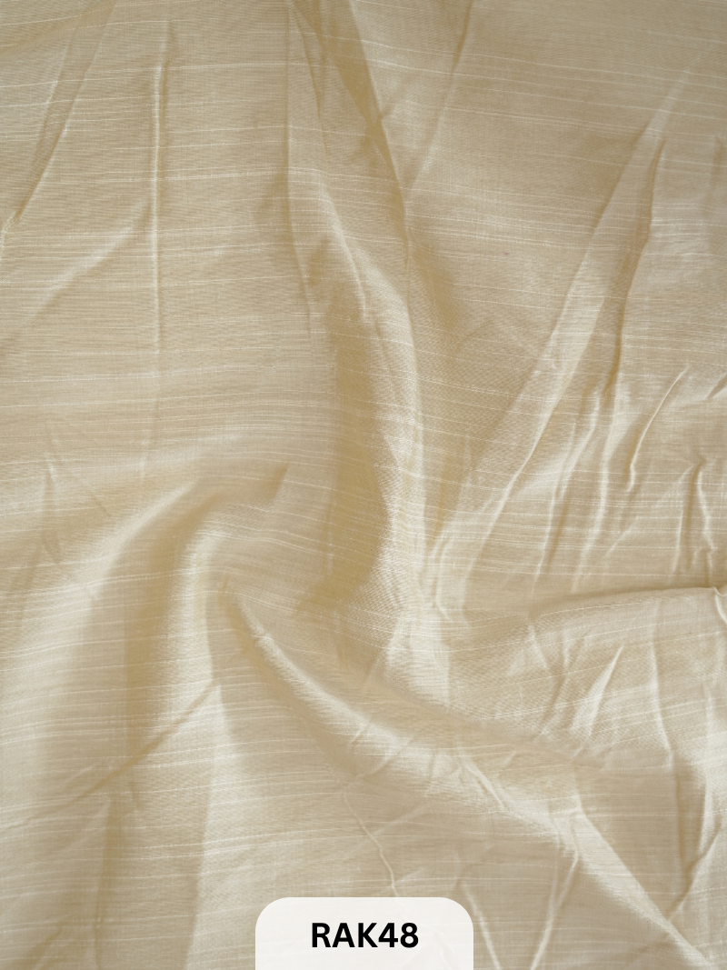 DUPION PLAIN FABRIC - 1 MTR