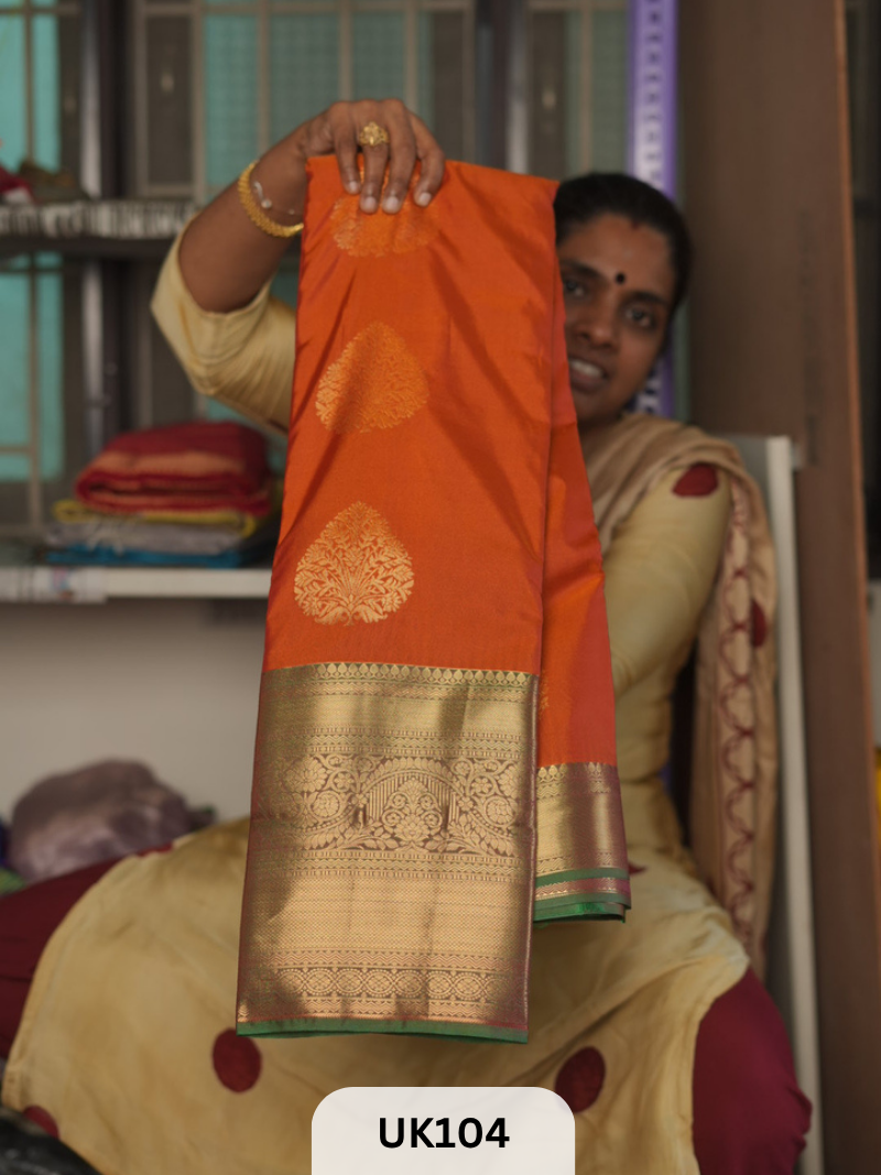 SEMI KANCHEEPURAM SAREE