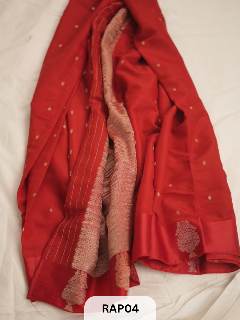 SEMI MYSORE CREPESILK SAREE