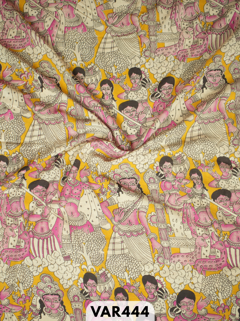 KALAMKARI FABRICS-1 MTR