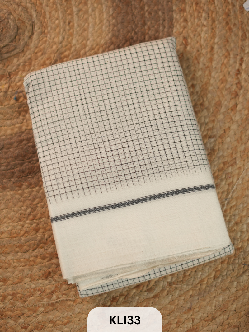 PURE HANDLOOM PETTADA ANCHU SAREE