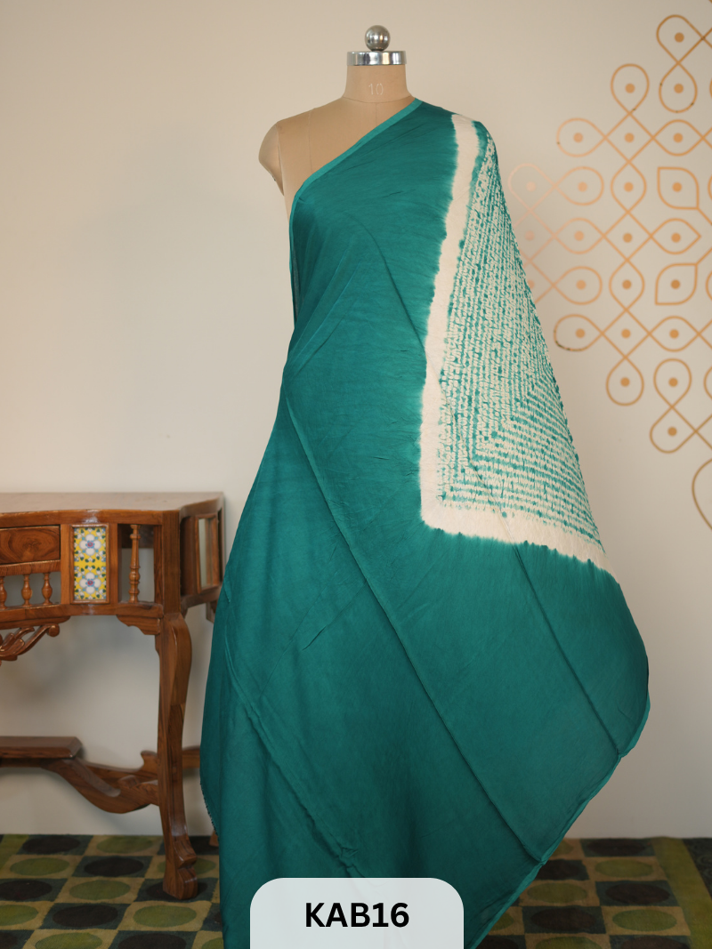 MODAL WITH HAND SHIBORI DUPPATA 2.5MTR