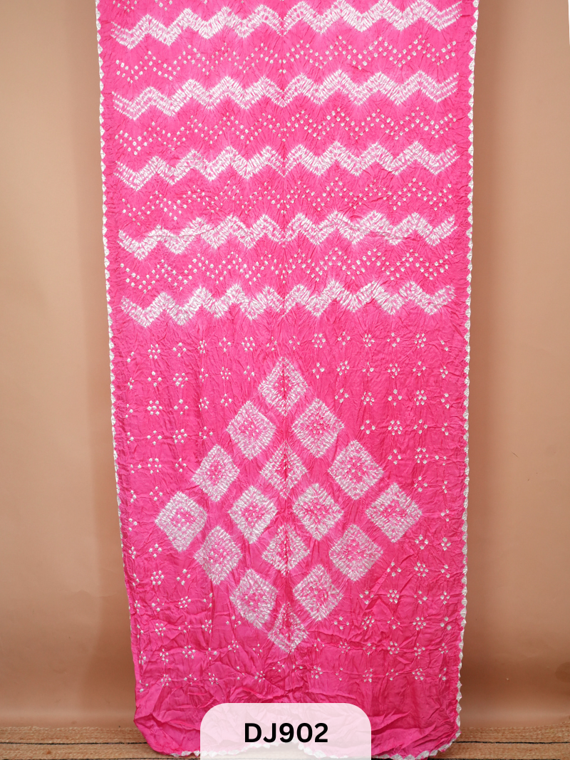 BANDHANI  WITH SHIBORI SAREE
