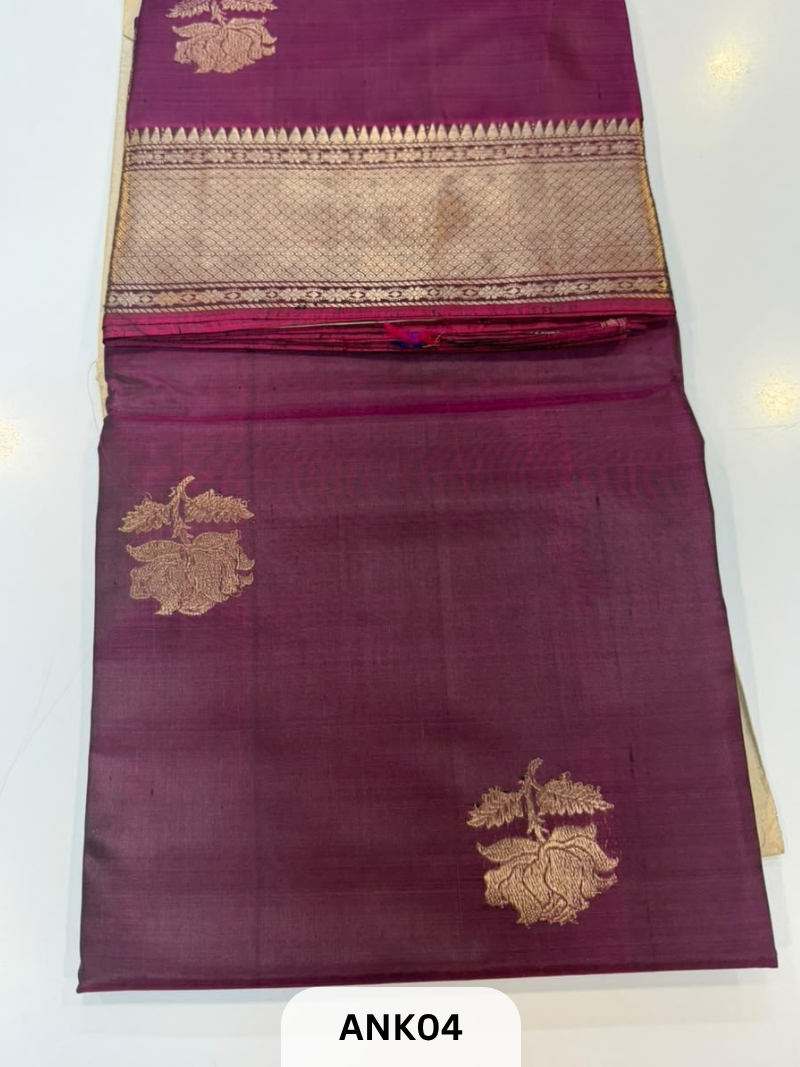 Pure Handloom baluchari Silk Saree