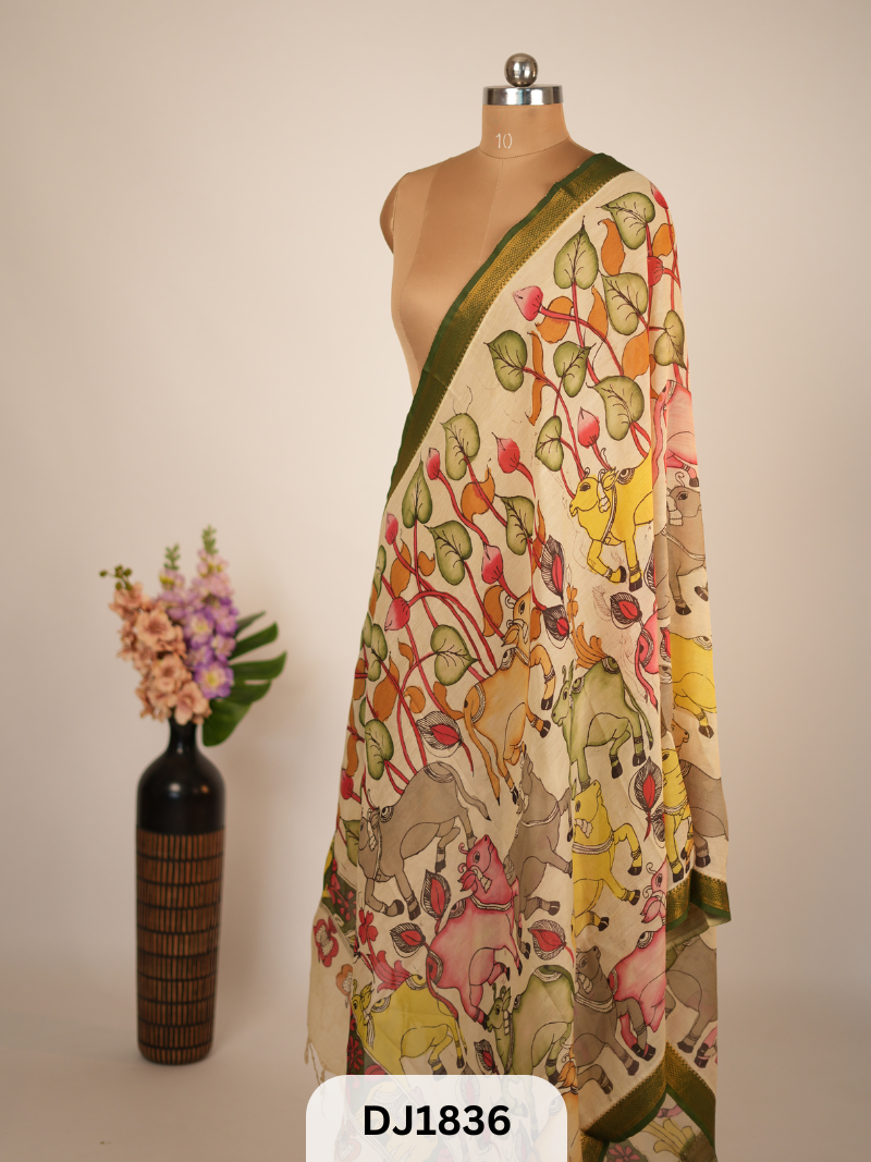 PENKALAMKARI DUPATTA | NIZAM BORDER