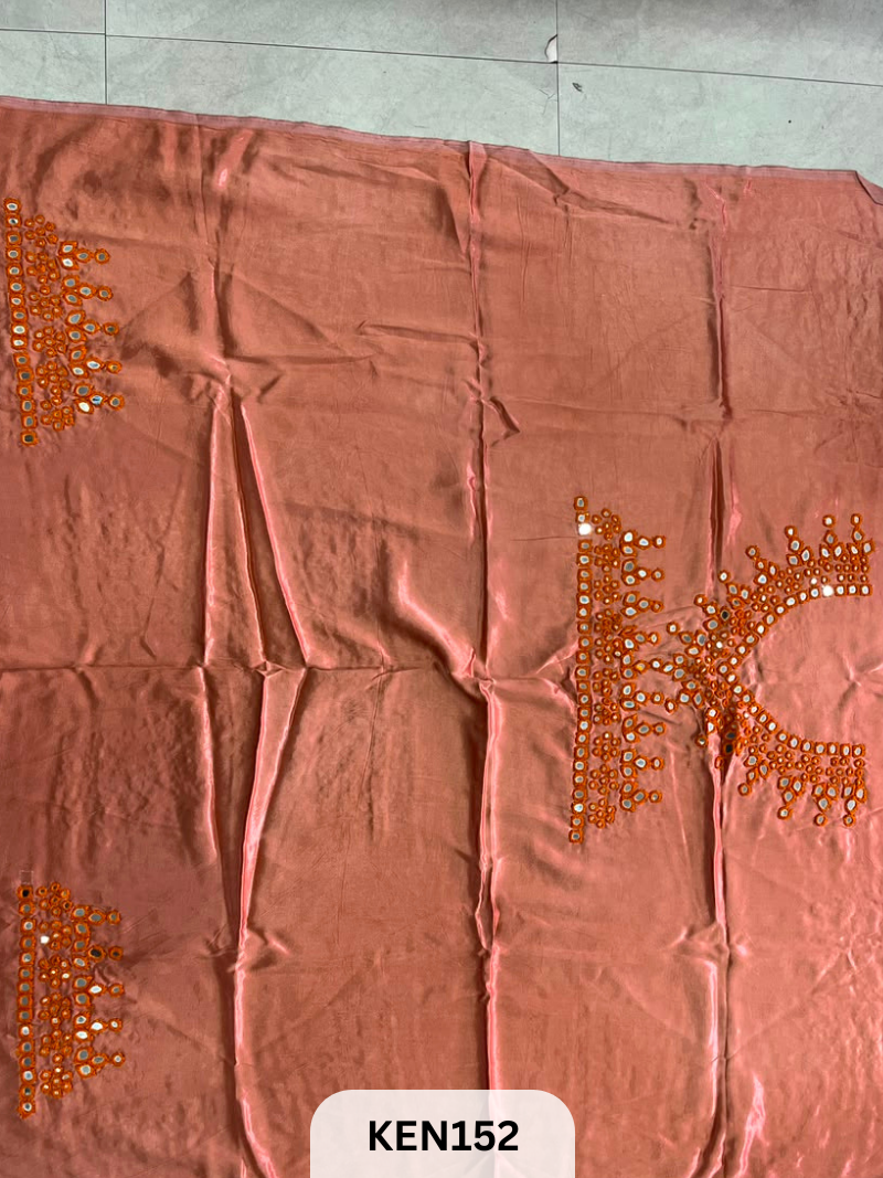 MUSHRU KUTCH MIRROR BLOUSE