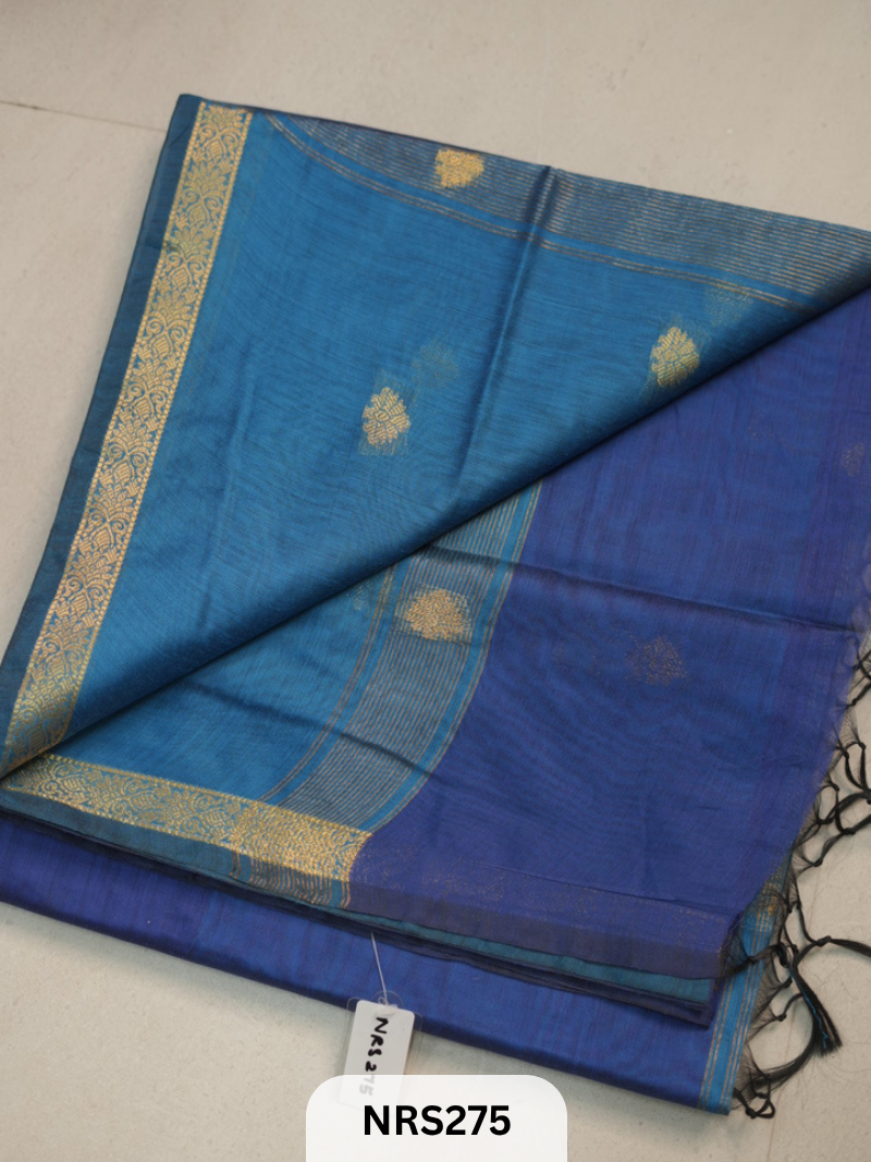 CHANDERI INSPIRED MAHESWARI SAREE