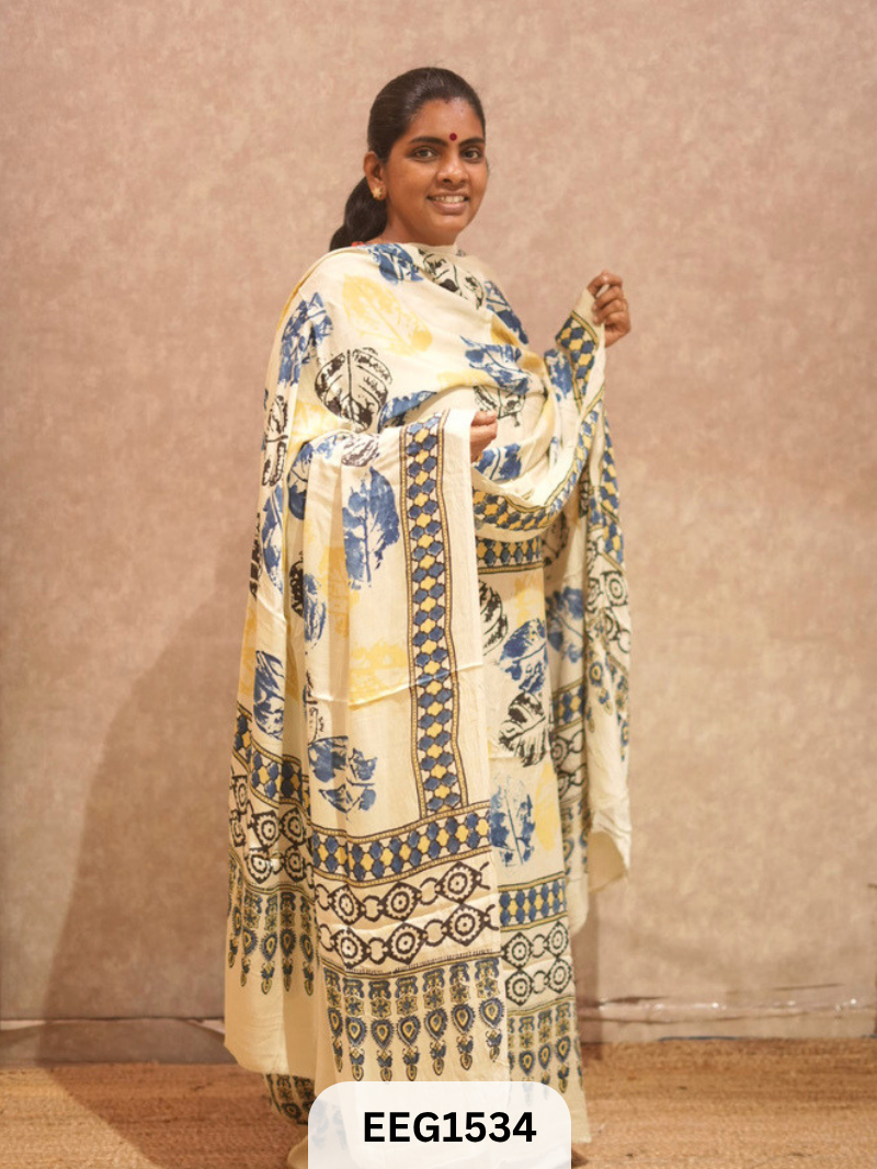 AJRAKH MODAL 2 PCS-UNSTITCHED
