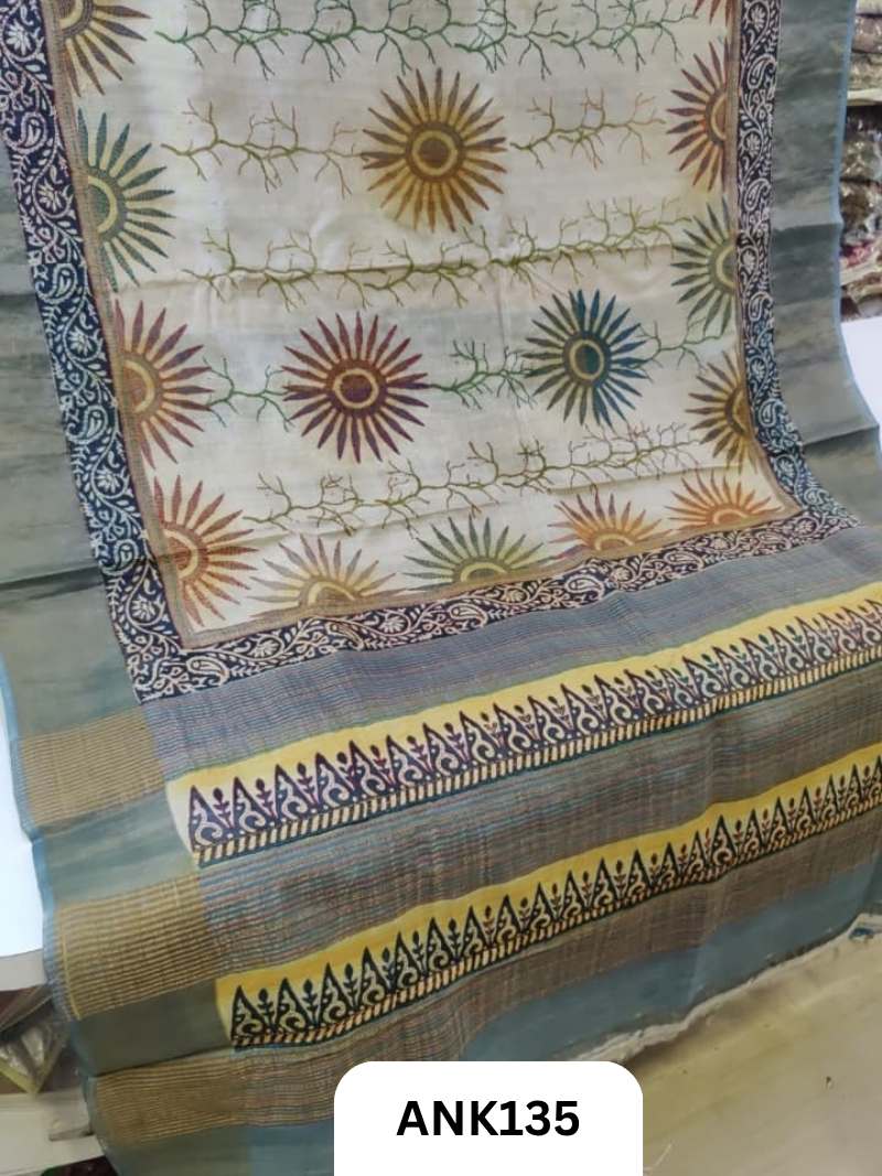 Pure Handloom baluchari Silk Saree