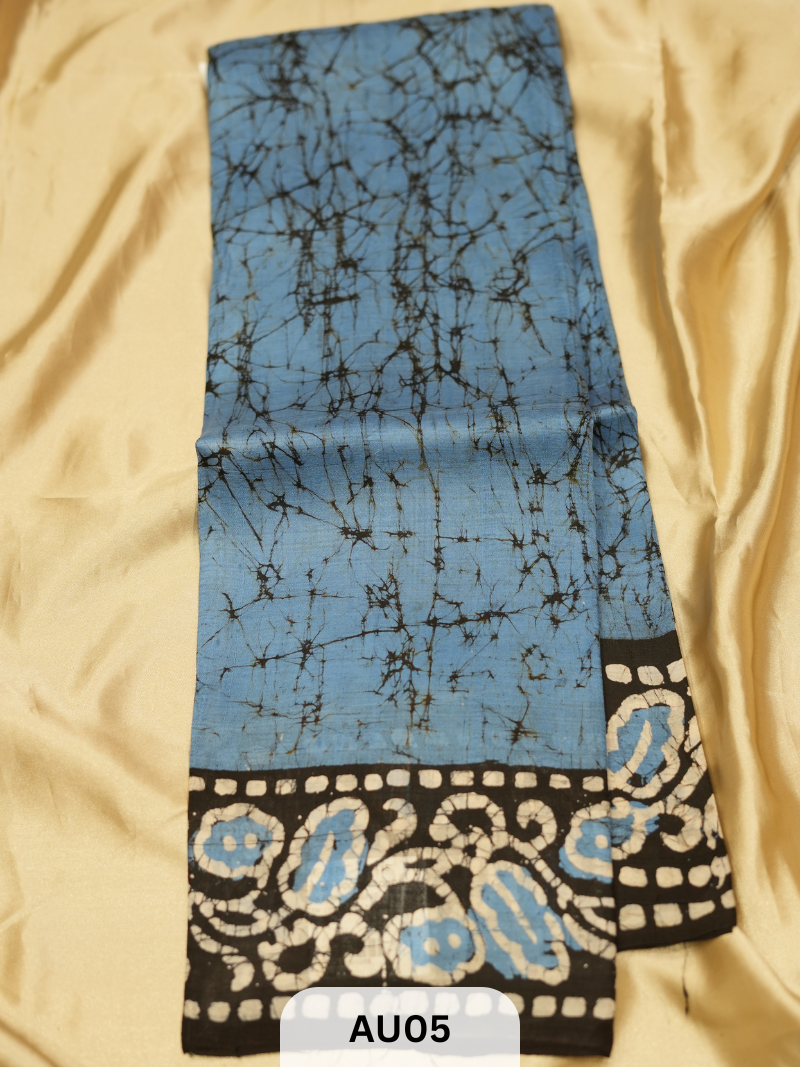 SOFT SILK BLEND TUSSAR | WITHOUT BLOUSE
