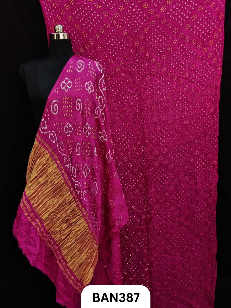Semi Gaji Silk Tissue Pallu 7/36 Dani Saree
