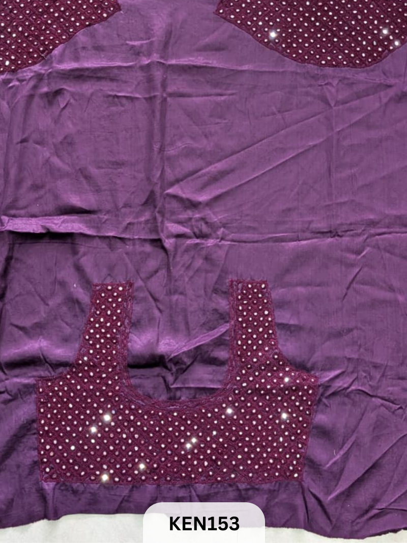 MUSHRU KUTCH MIRROR BLOUSE