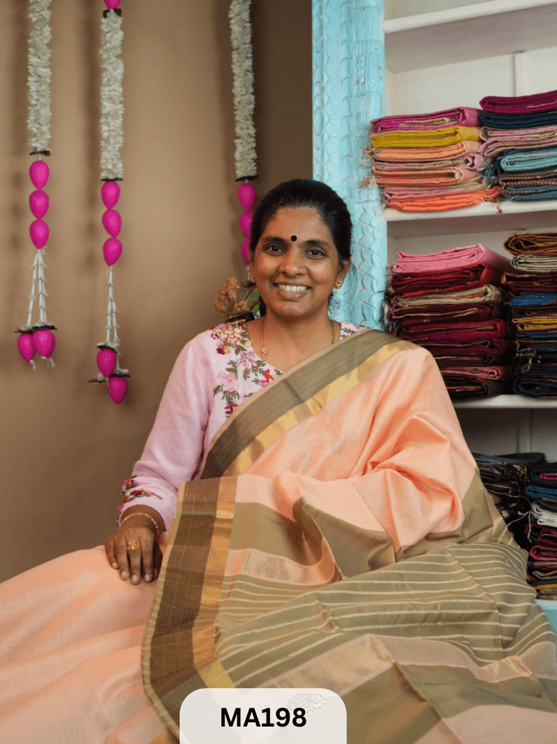 Pure Maheswari Silk Saree