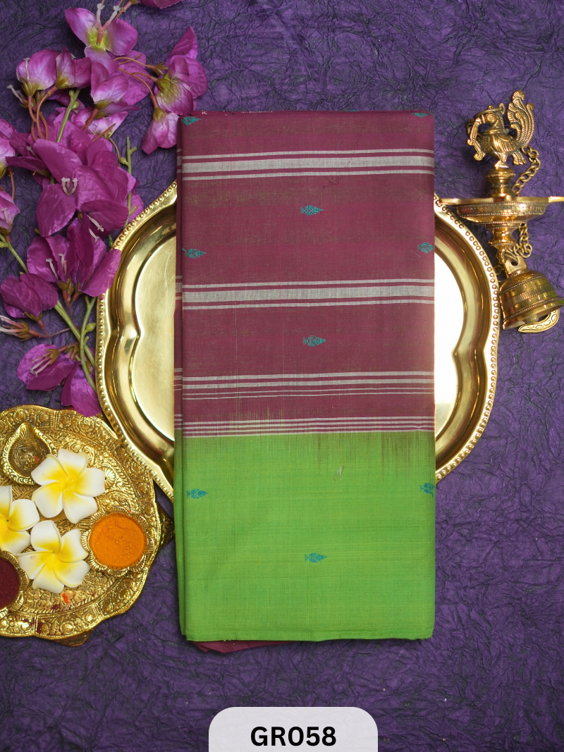Chettinad cotton saree with Butta Saree Story with Shanmuga Priya
