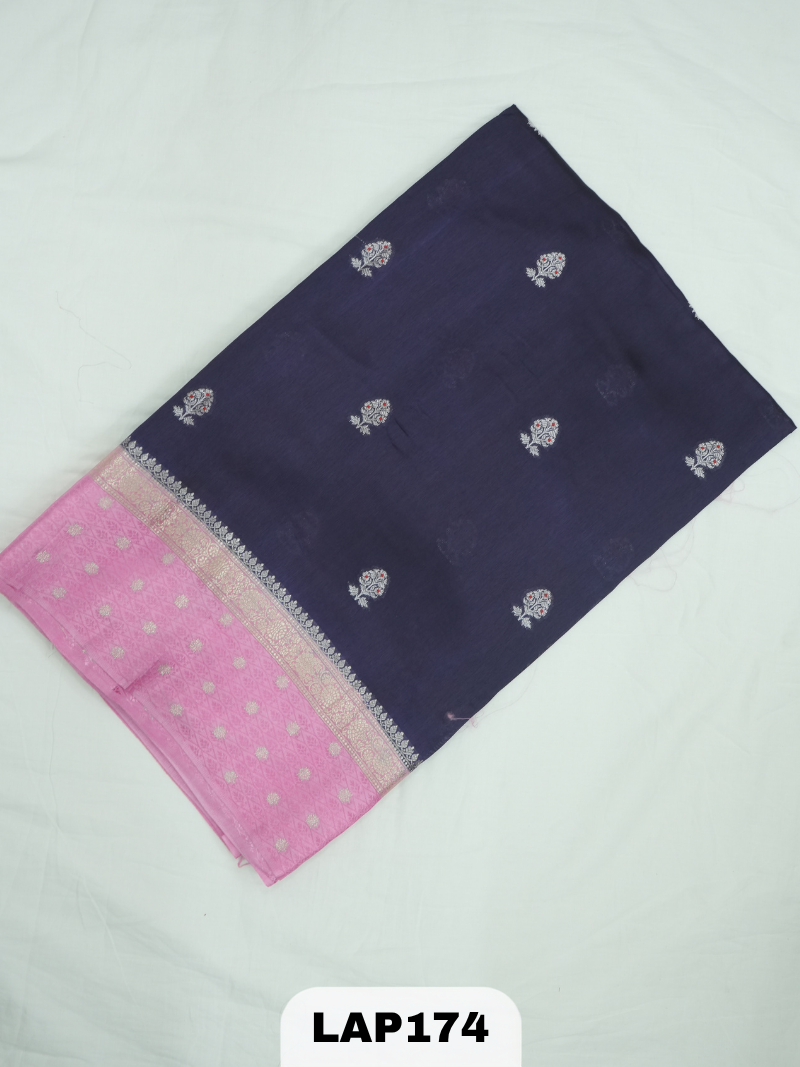 Banaras kora dupion silk saree