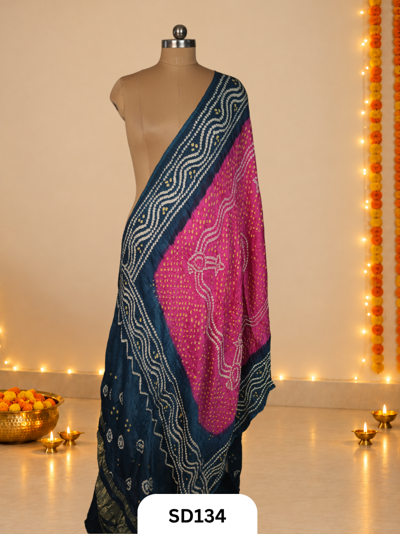 Pure Modal With Bandhani Duppatta