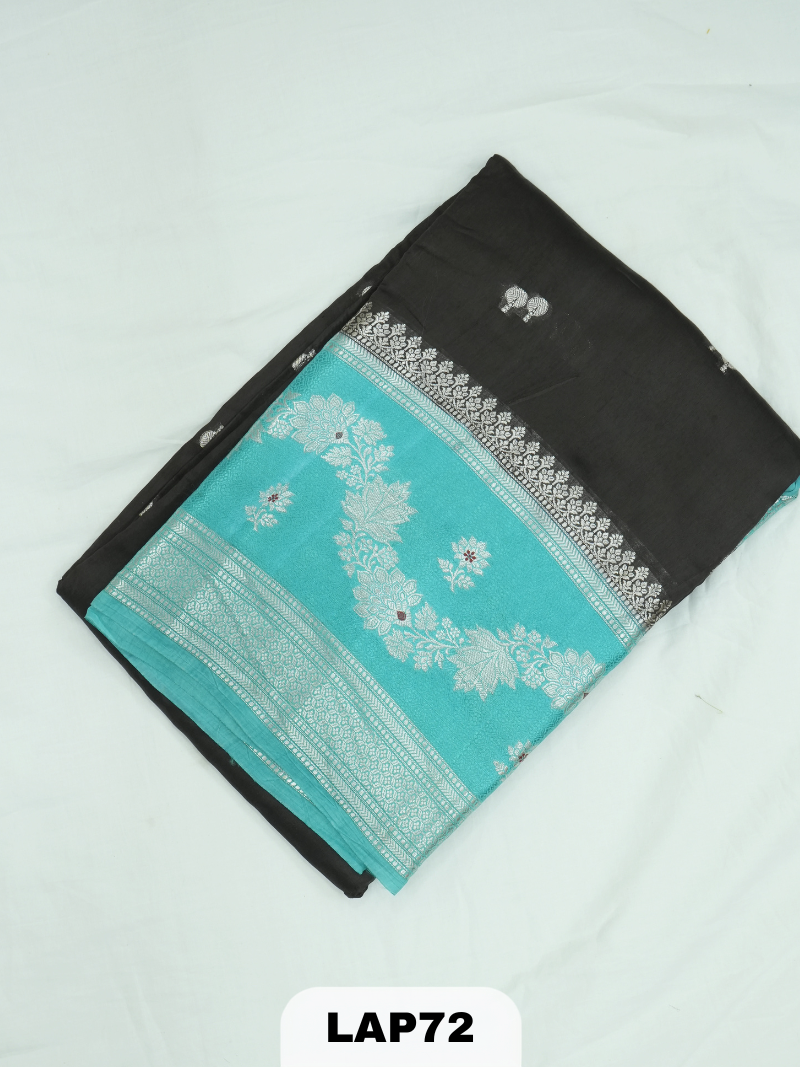 Banaras kora dupion silk saree