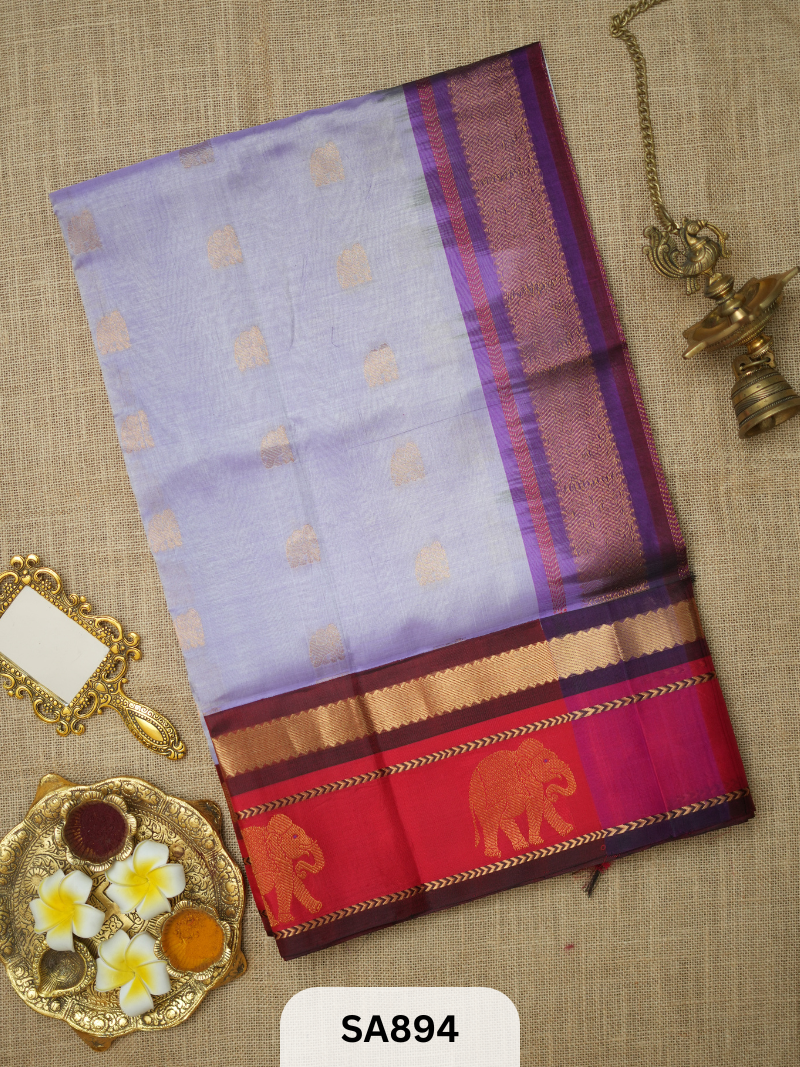 PURE HANDLOOM SILK COTTON SAREE