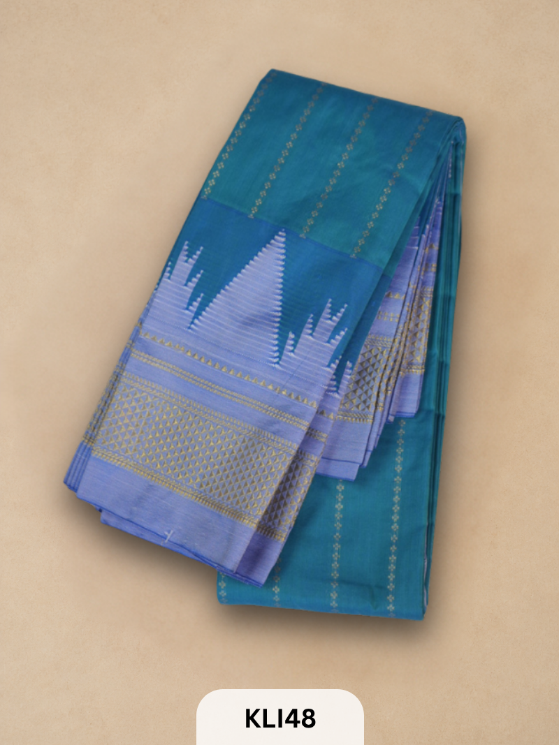 ILKAL TOPI BORDER HANDLOOM SAREE