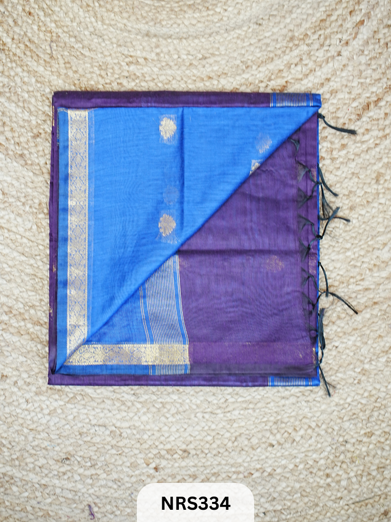 CHANDERI INSPIRED MAHESWARI SAREE