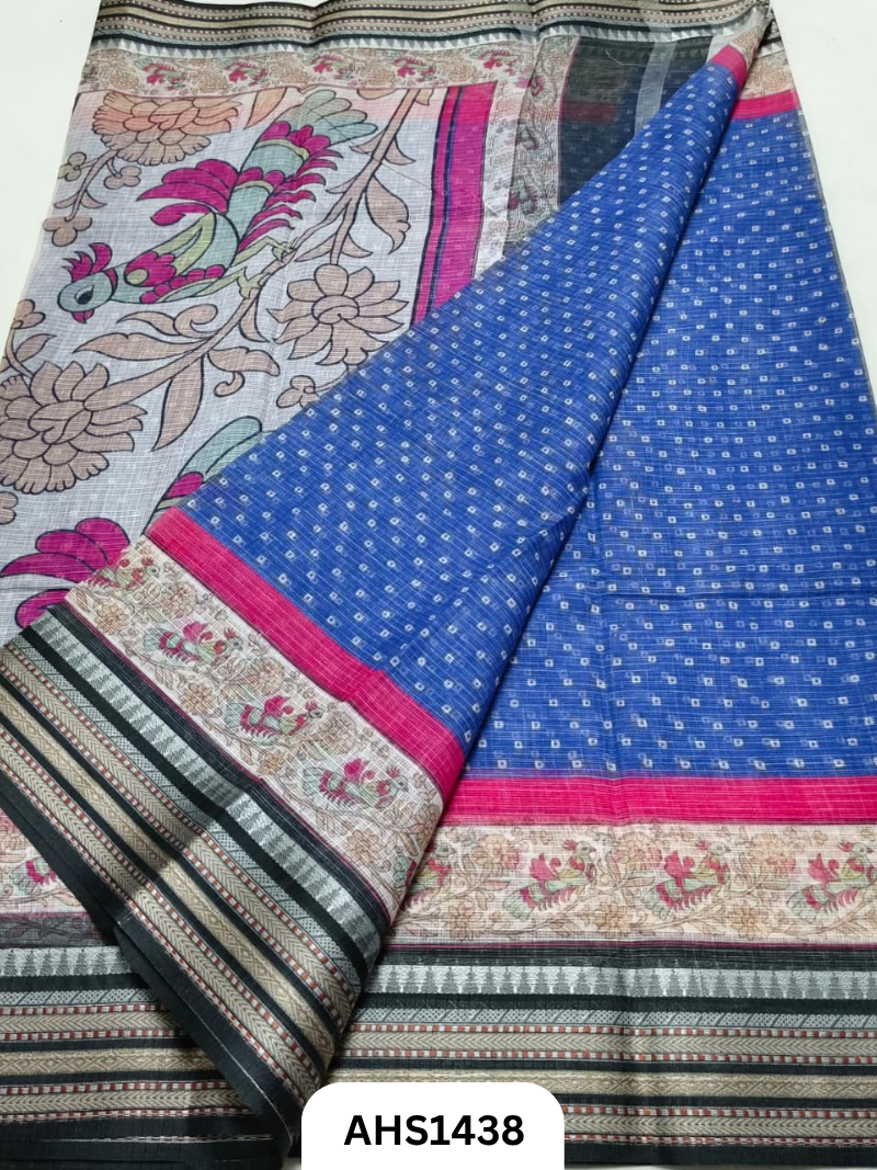 Pure Kota Cotton Digital Print Saree