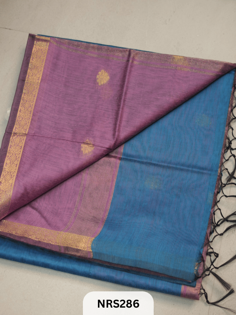 CHANDERI INSPIRED MAHESWARI SAREE
