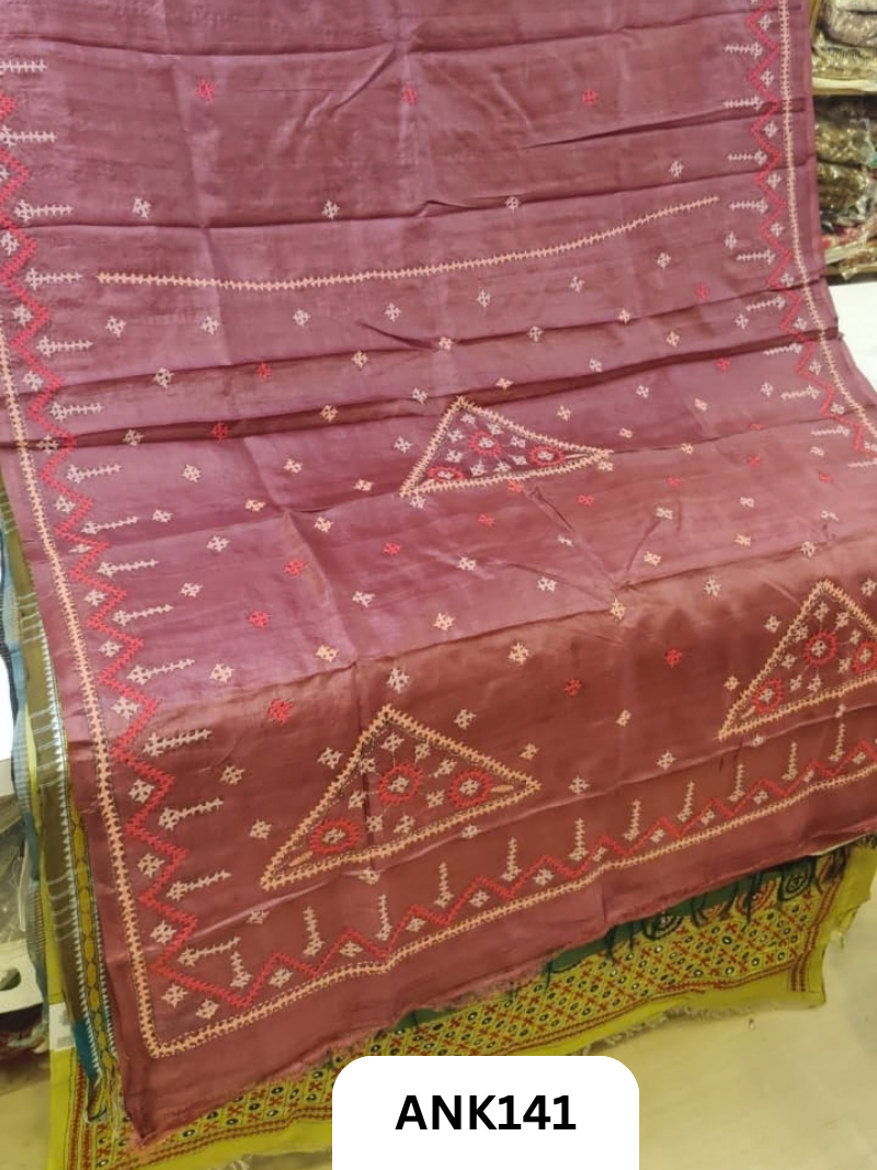 Pure Handloom baluchari Silk Saree