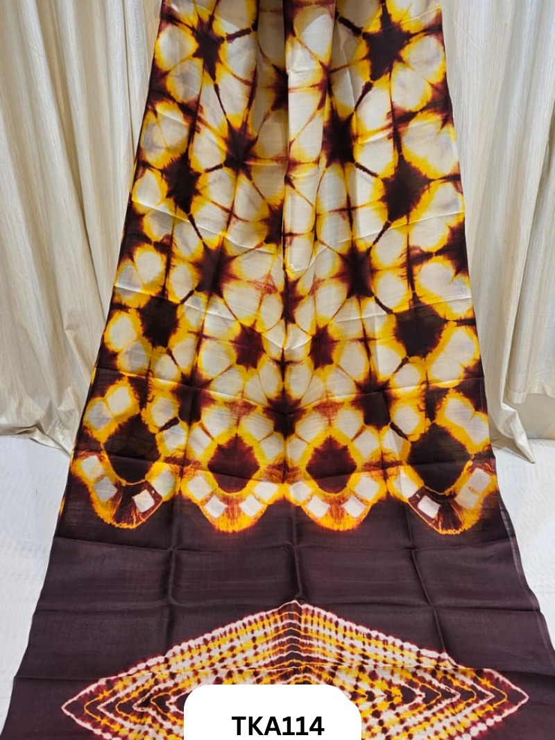 Pure Bishnupuri Silk - Shibori 4ply work saree