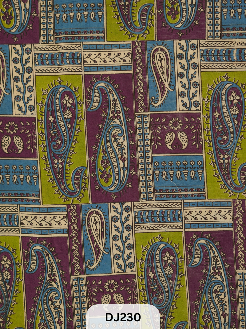 Kalamkari Hand printed - Fabric -1mtr