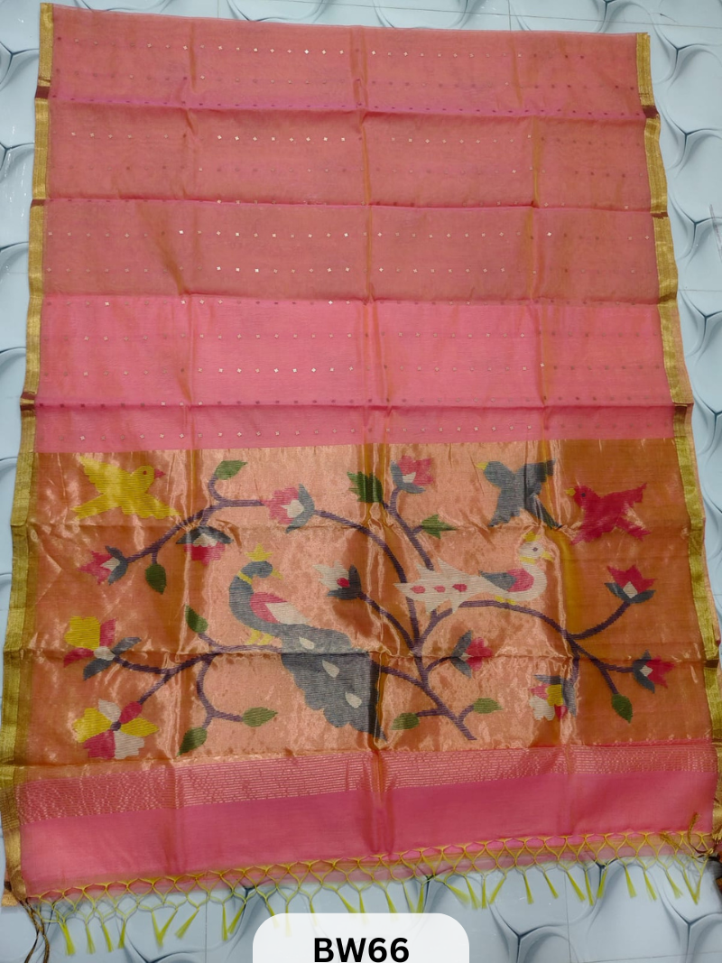 MUSLIN JAMDHANI PAITHANI 🍁💐
