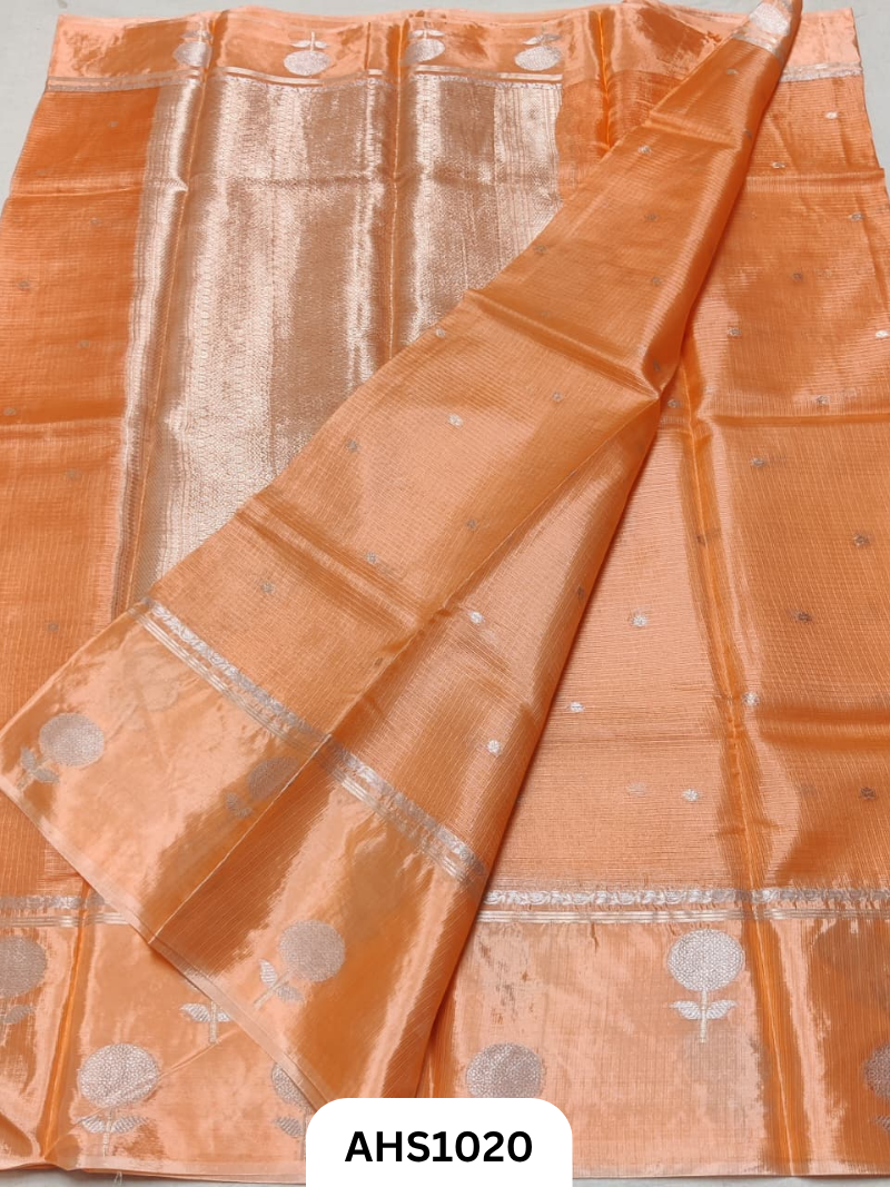 Kota Kataan Silk Weaving Saree With Blouse
