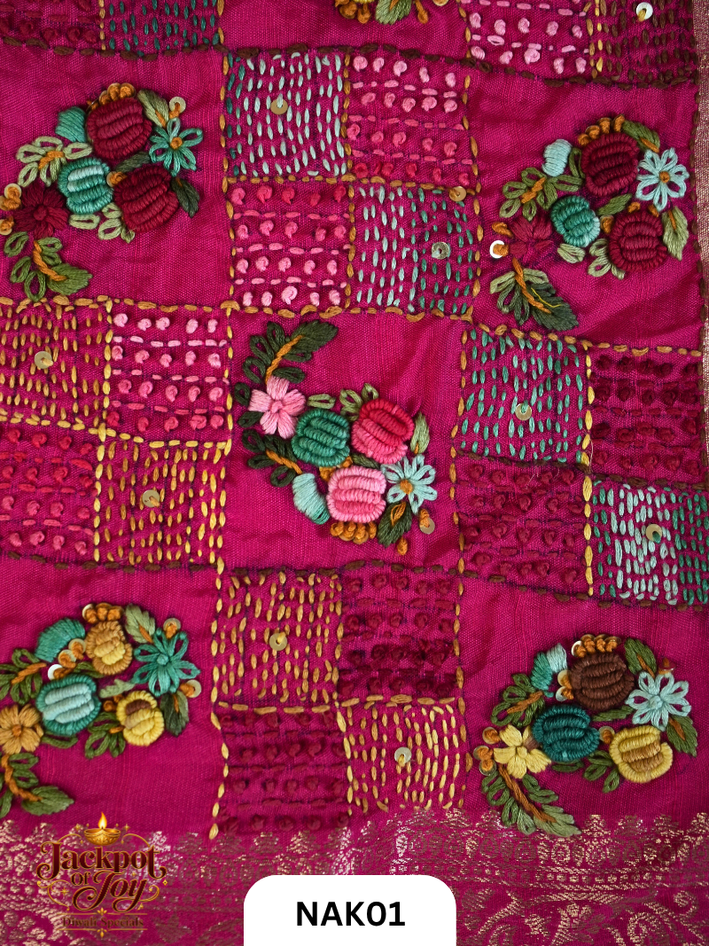 Pure Banarasi Crepe Sarees