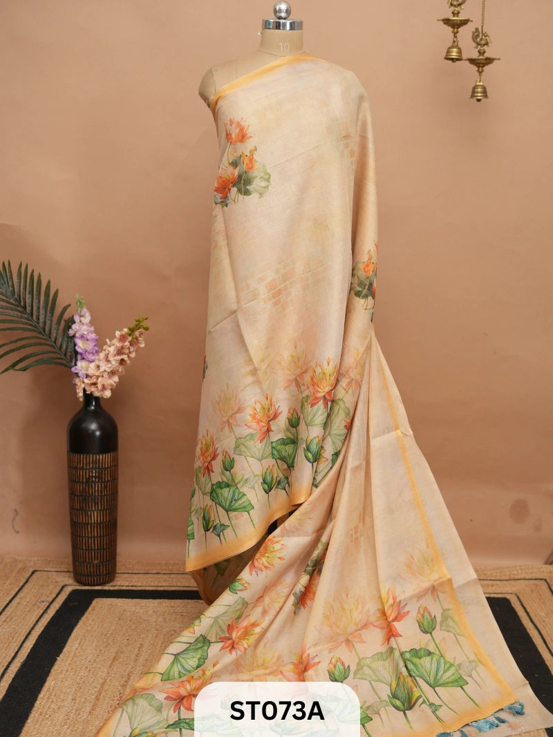 DUPION TUSSAR DIGITAL PRINTED