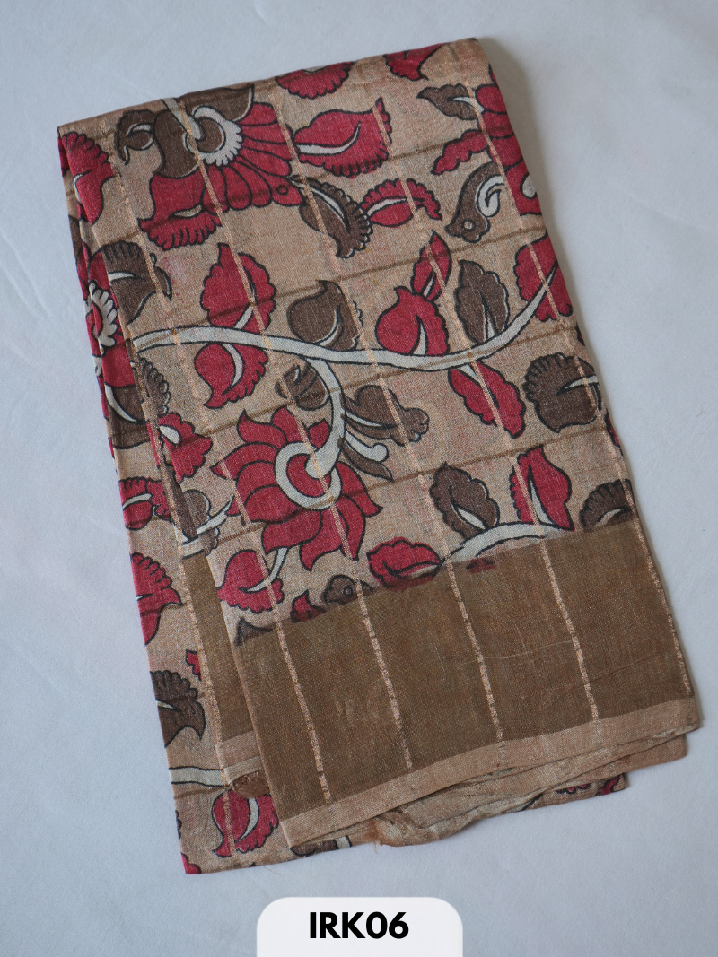 Tussar hand painted blouse -1 mtr