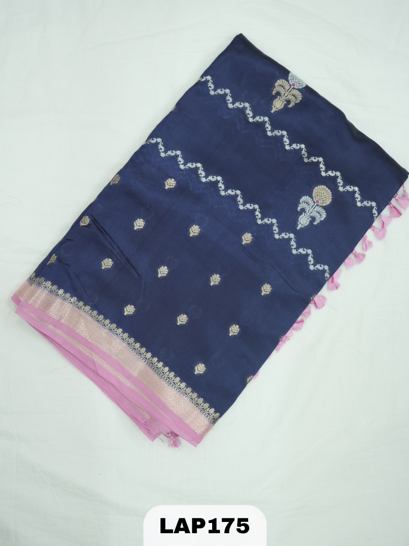 Banaras kora dupion silk saree