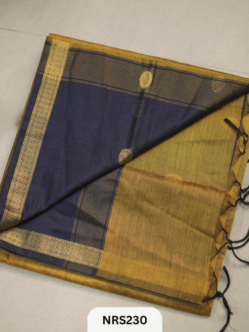 CHANDERI INSPIRED MAHESWARI SAREE