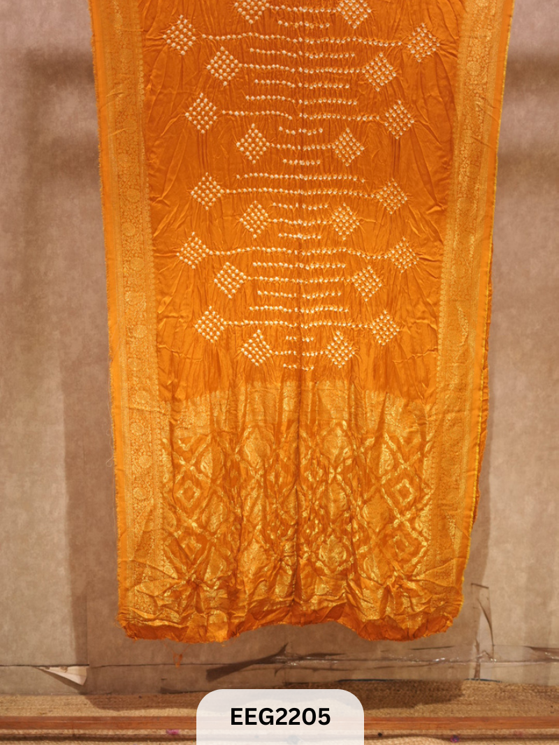 MODAL FUSIOIN SAREE WITH DOLA BORDER - EXCLUSIVE