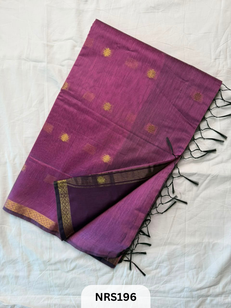 CHANDERI INSPIRED MAHESWARI SAREE