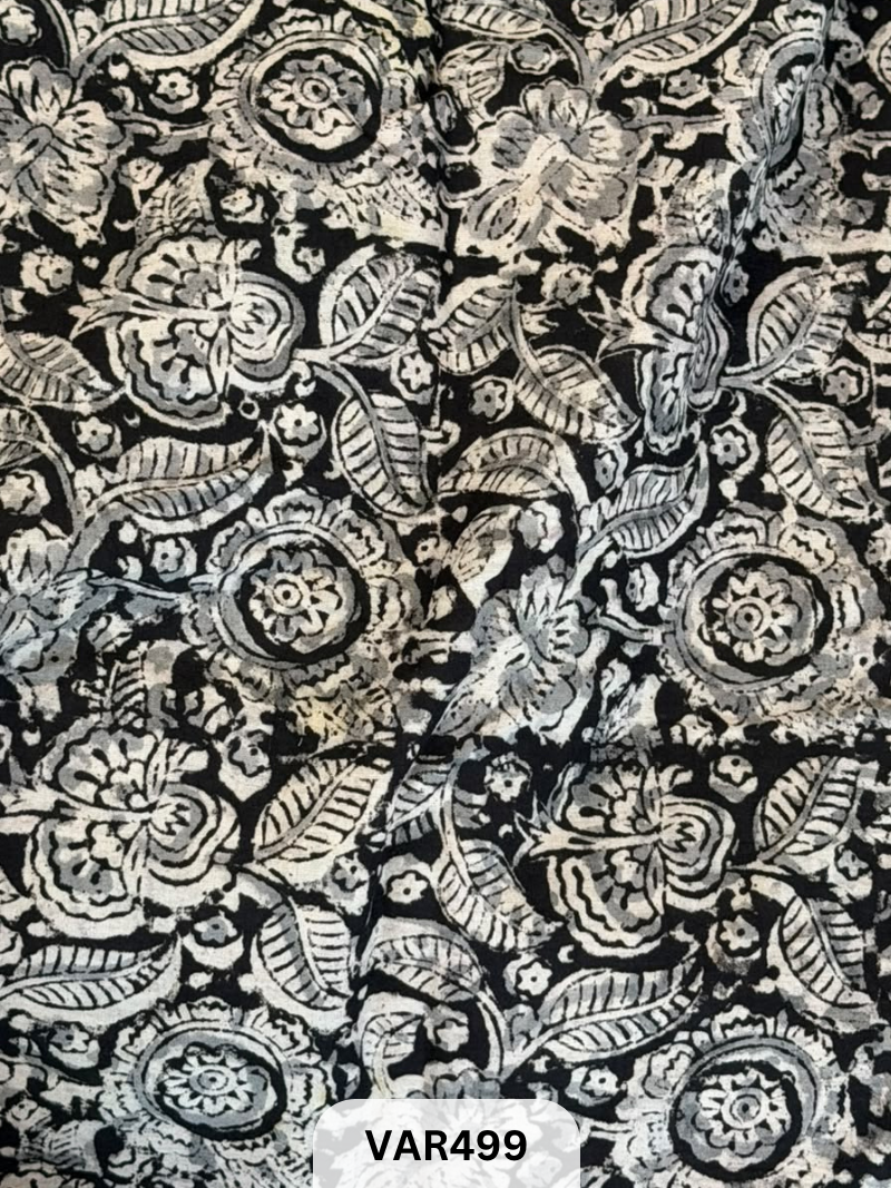 Kalamkari Hand printed - Fabric -1.5mtr